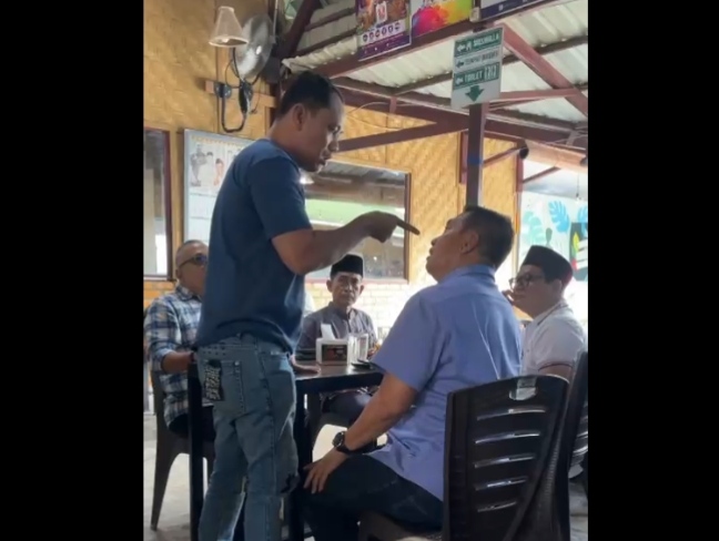 Viral! Keributan Ketua MPC PP Pekanbaru dengan Mantan Bupati Rohul di Kafe