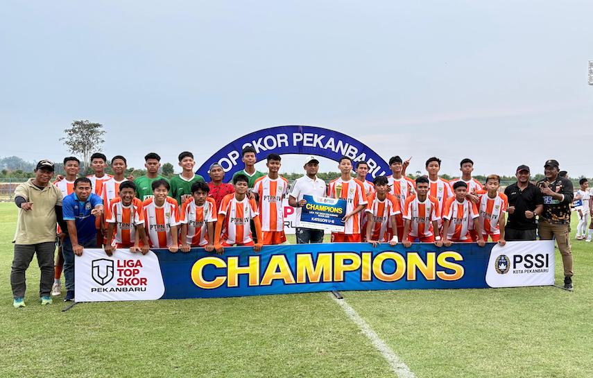 SSB PTPN IV Regional III Juara Liga TOPSkor Pekanbaru 2026, Wakili Riau ke Putaran Nasional