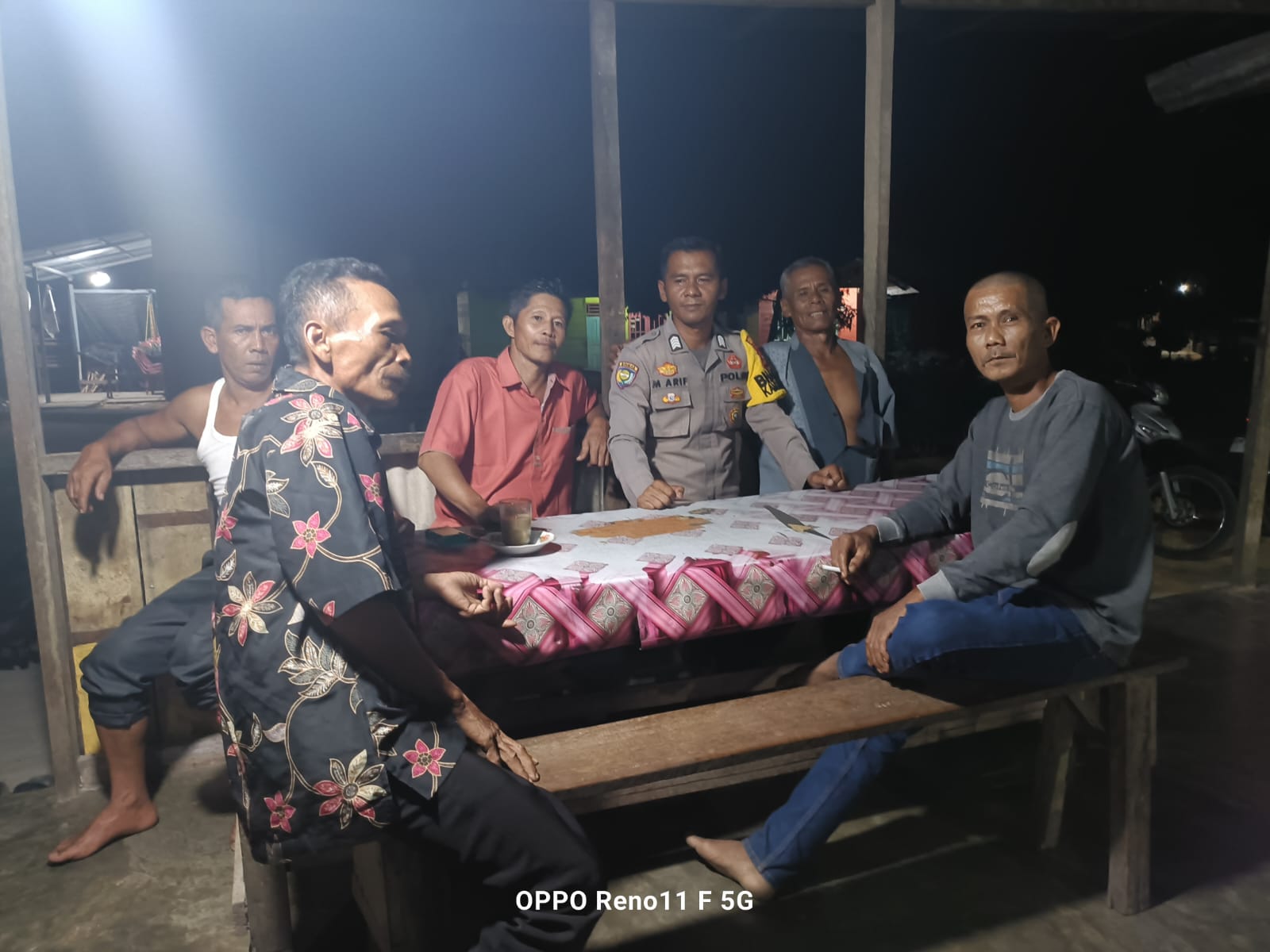 Jaga Keamanan Lingkungan, Polsek Bangko Pusako Sosialisasikan PAM Swakarsa