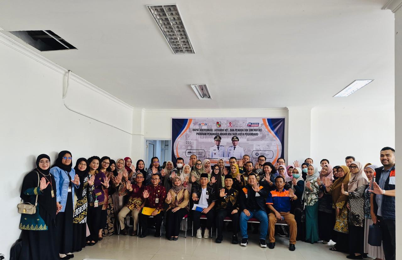 Pemko Pekanbaru dan KPA Perkuat Kolaborasi Tekan Kasus HIV/AIDS Melalui Edukasi dan Sosialisasi
