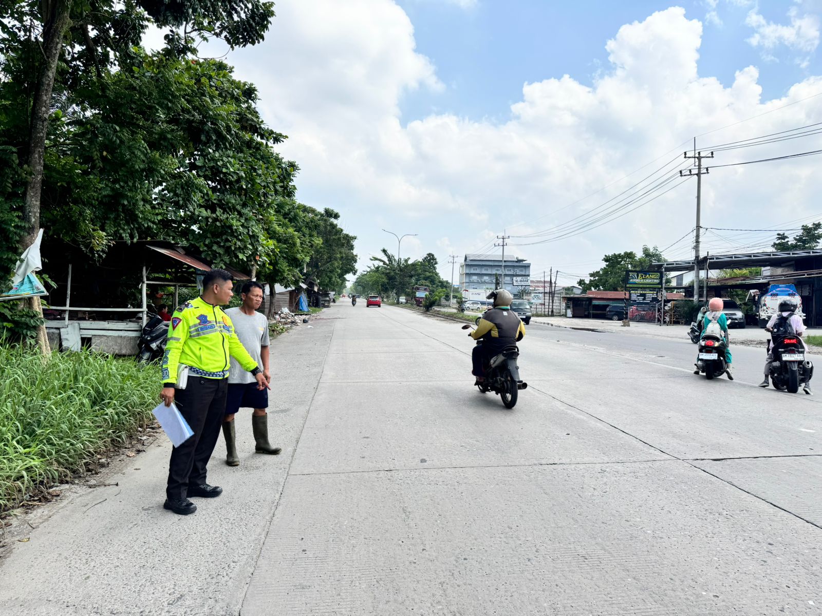 Polisi: Mahasiswi Unri Tewas Terlindas Truk di Bundaran Siak 2 Pekanbaru Usai Hantam Lubang