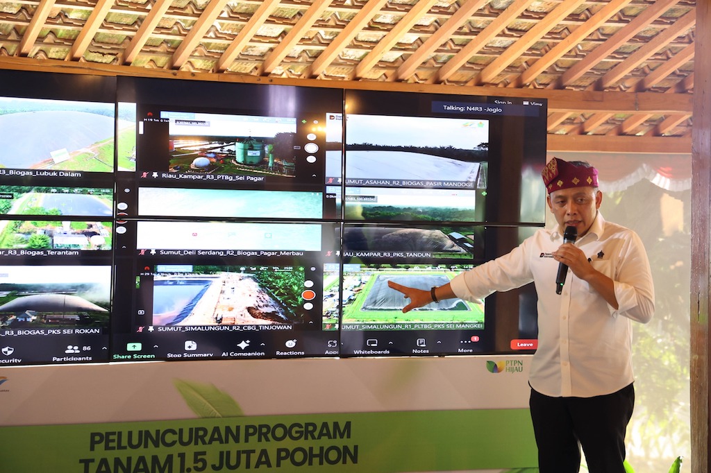 Menteri LH Apresiasi Dekarbonisasi PTPN IV PalmCo, Kelola Limbah Sawit Jadi Energi