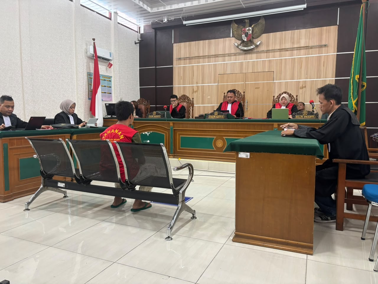 Terdakwa Pengeroyokan di Duri Divonis 1,5 Tahun Penjara