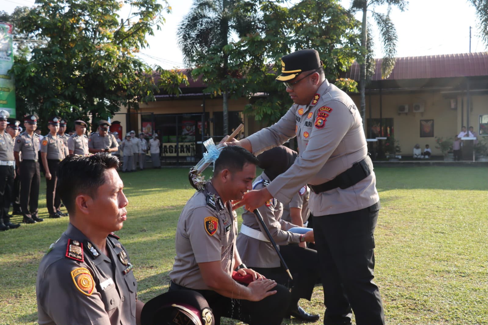 51 Personel Polres Kampar Naik Pangkat, Kapolres: Ini Bukan Sekadar Penghargaan, tapi Amanah