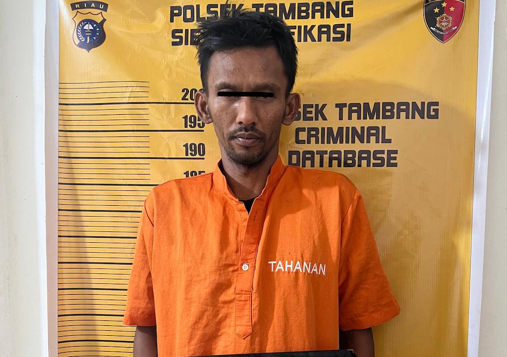 Pengedar Sabu Ditangkap di Kebun Sawit Kampar