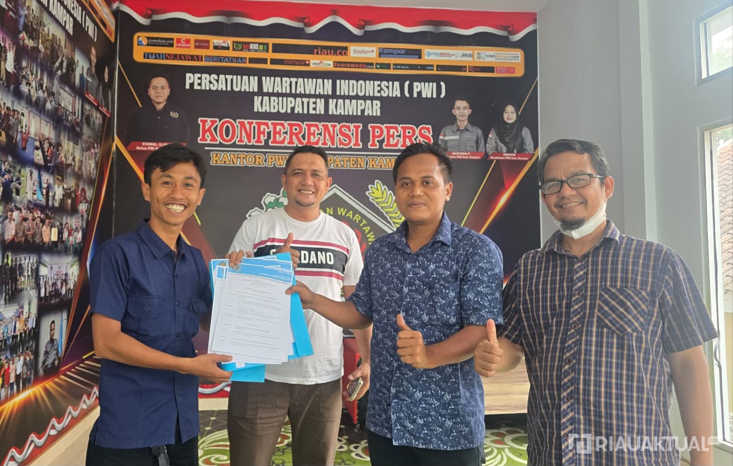 PWI Kampar Bentuk Panitia Konferensi, Rio Aldo Dipercaya Jadi Ketua