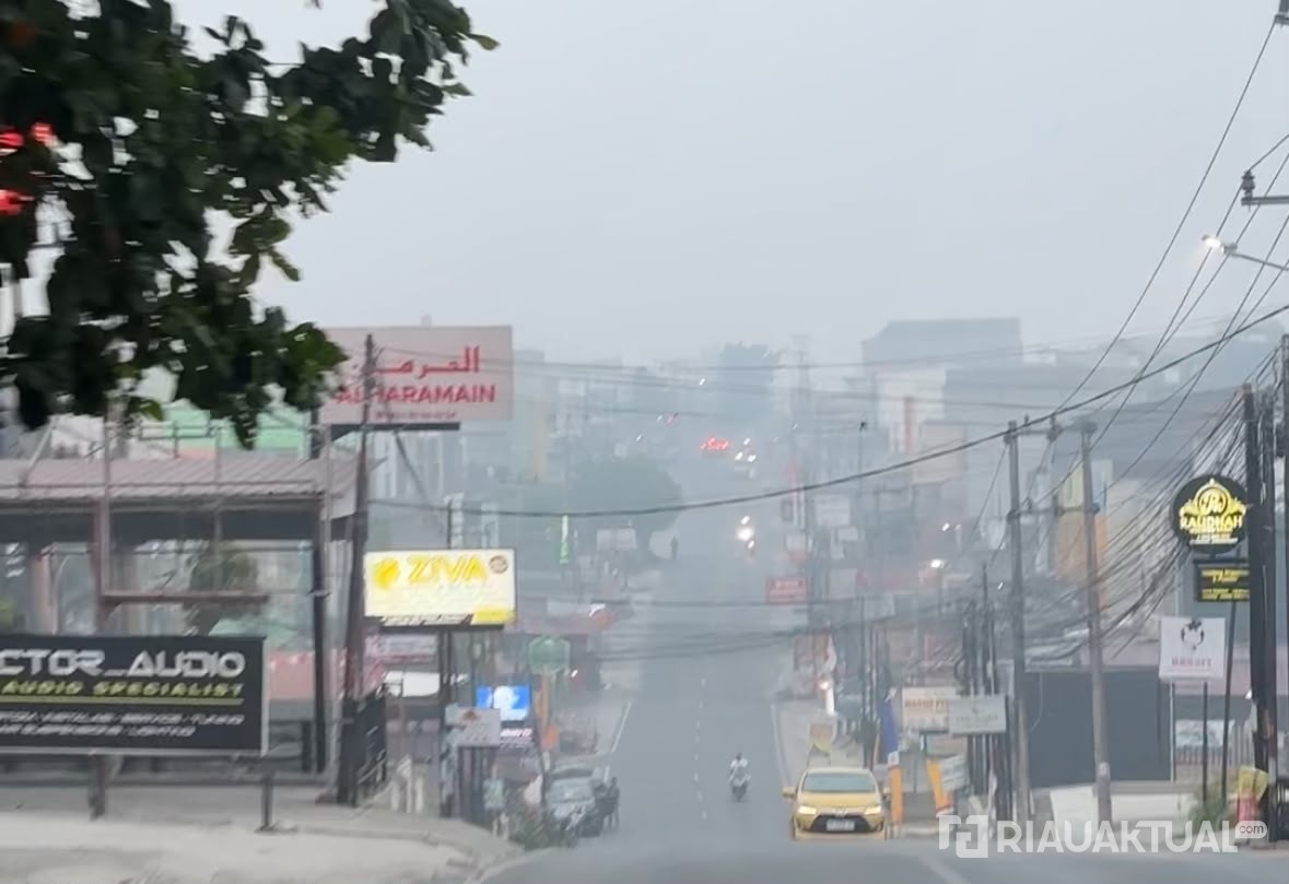 Waspada! Kualitas Udara Pekanbaru Masuk Kategori Berbahaya