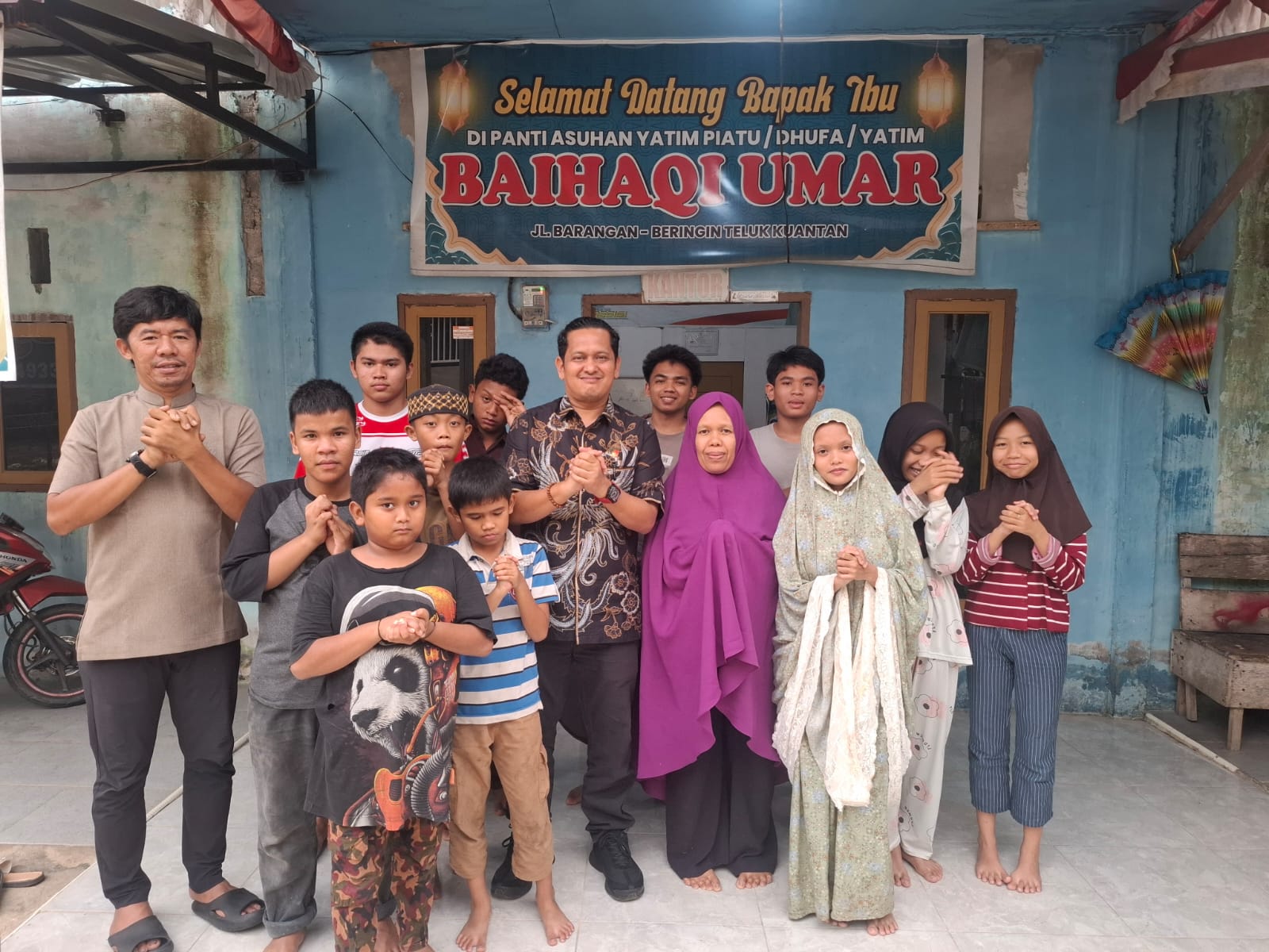 Tak Hanya Berantas Narkoba, Tim Elang Kuantan Hadir Bawa Kebahagiaan untuk Anak Yatim di Kuansing