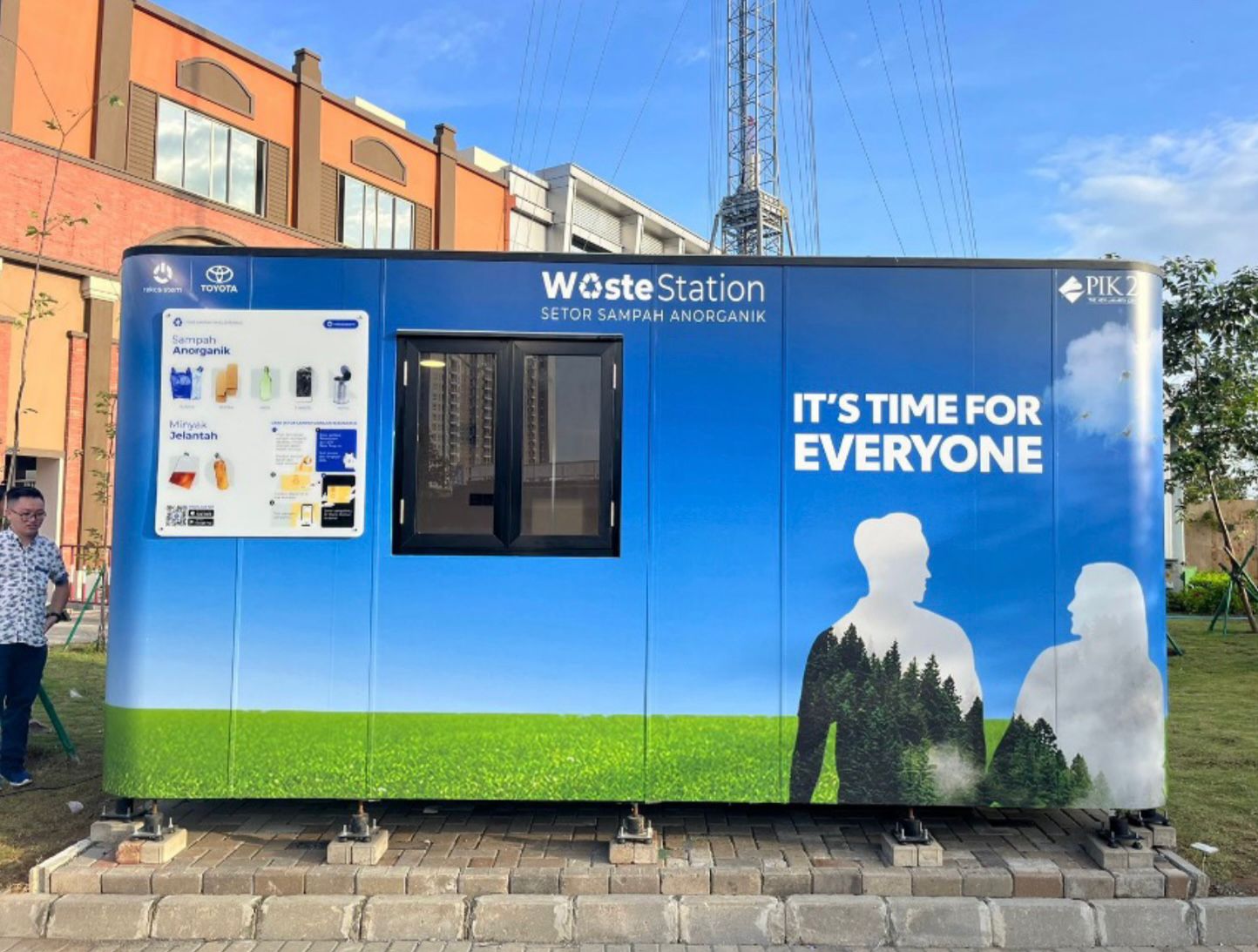 Waste Stasion Mulai Beroperasi Jelang Lebaran, Warga Pekanbaru Kini Bisa Tukar Sampah Jadi Rupiah 