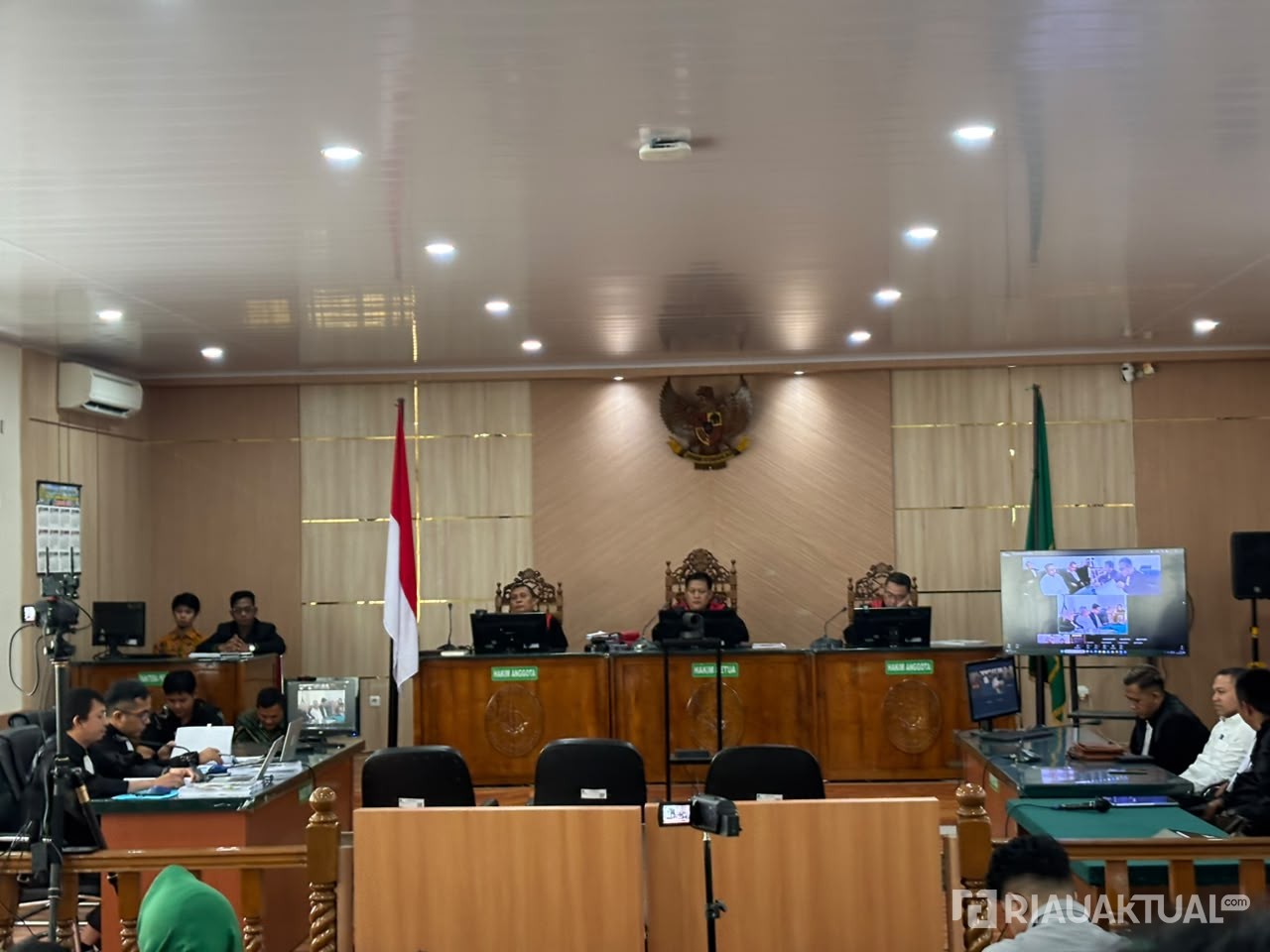 Abdul Wahid Jalani Sidang Replik di Pengadilan Tipikor Pekanbaru