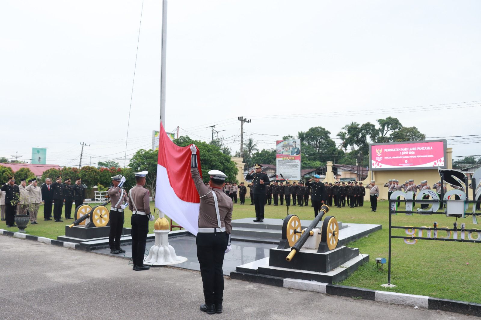 Polres Kampar Gelar Upacara Hari Lahir Pancasila 2026, Ini Pesan Kapolres