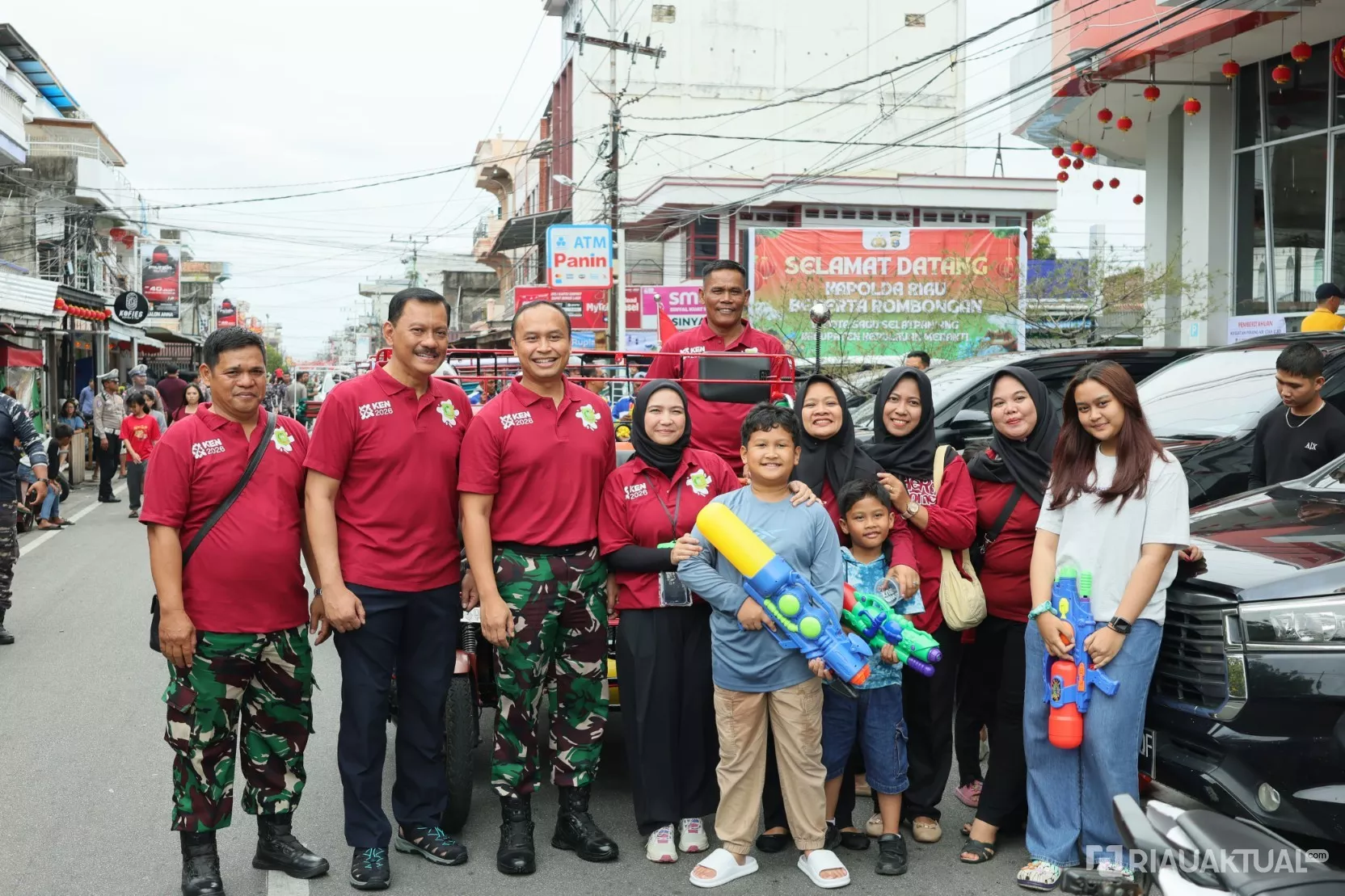 Cian Cui, Festival Perang Air di Meranti Berawal dari Ide Kombes Pandra