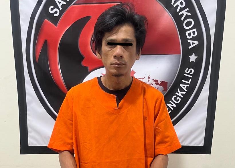 Digerebek Dini Hari, Pria di Mandau Ditangkap Simpan Sabu