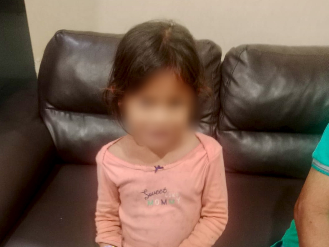 Bocah 5 Tahun Terpisah dari Orang Tua, Polsek Senapelan Pekanbaru Cari Keluarga Korban