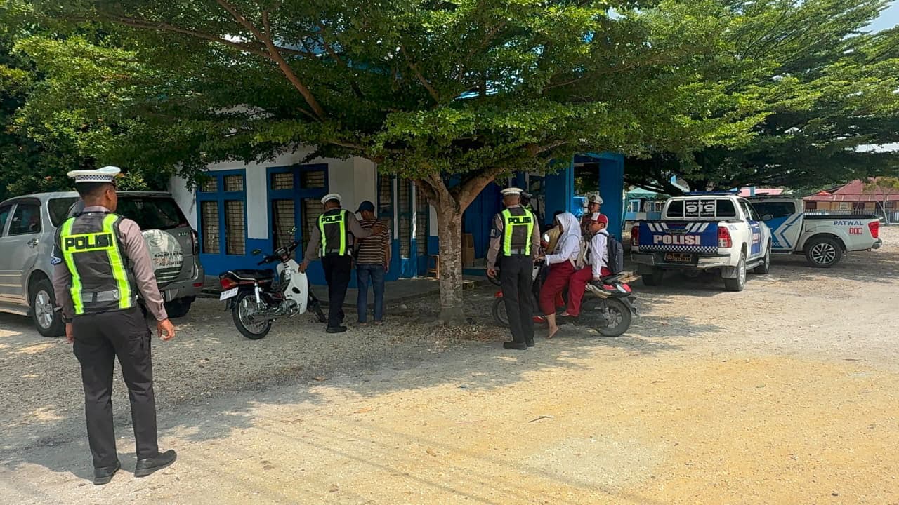 Patroli Humanis Satlantas Kampar Sasar Pelanggar Lalu Lintas
