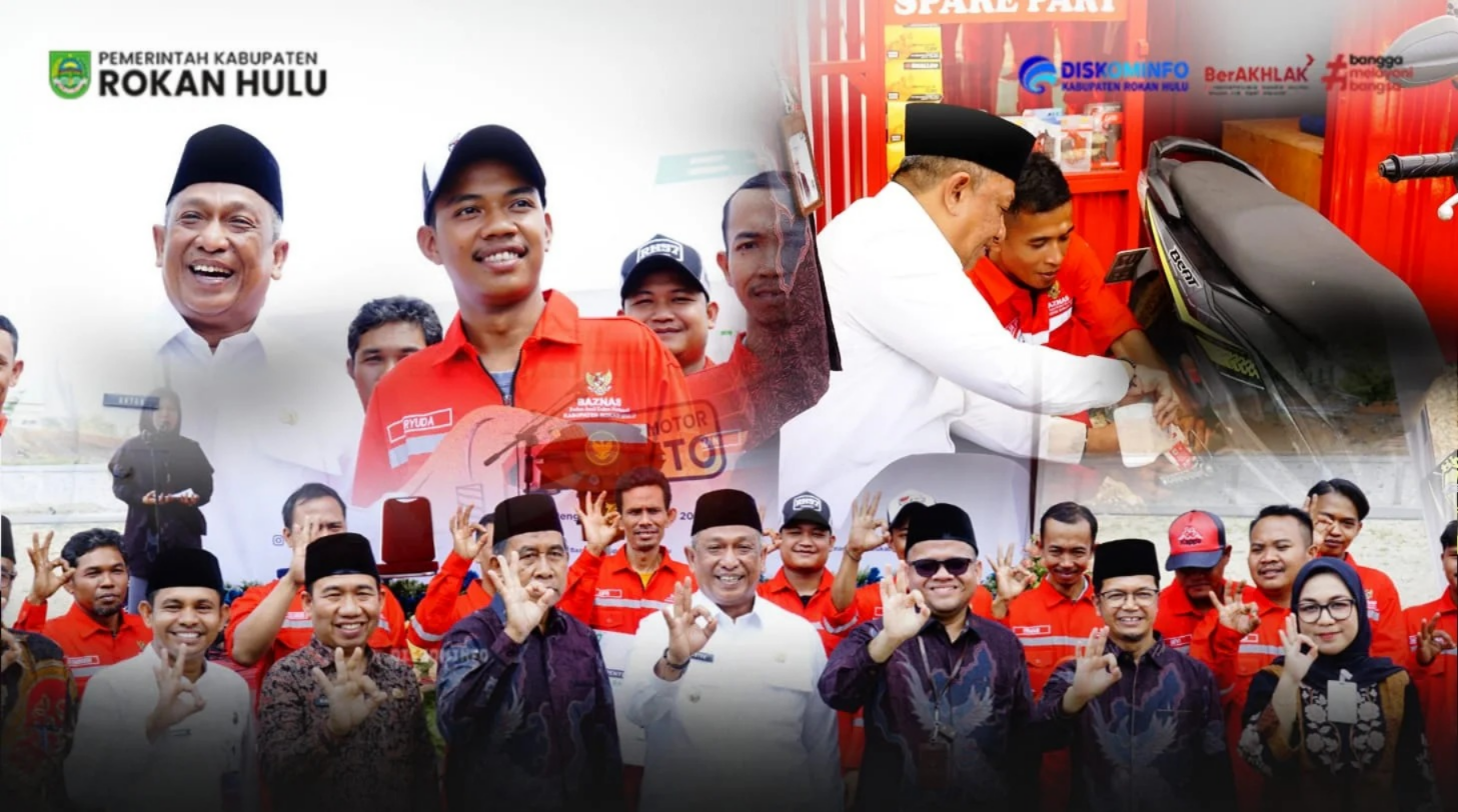 BAZNAS Rohul Salurkan Bantuan Bengkel “Z-Auto” untuk 13 Mustahiq, Dorong Kemandirian Ekonomi