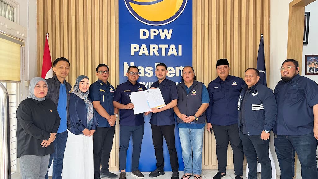 NasDem Pekanbaru Punya Nahkoda Baru, Munawar Syahputra Siap Perkuat Mesin Partai Menuju 2029