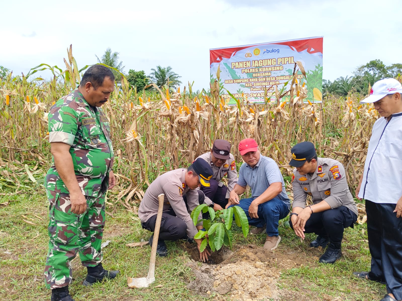 Green Policing, Kapolres Kuansing Ajak Warga Jaga Hutan dan Cegah Karhutla