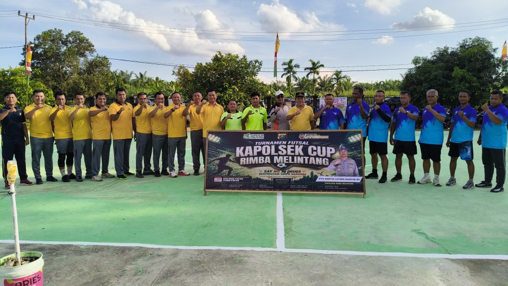 Kapolsek Rimba Melintang Cup 2026 Dibuka, Upaya Generasi Muda Jauhi Narkoba