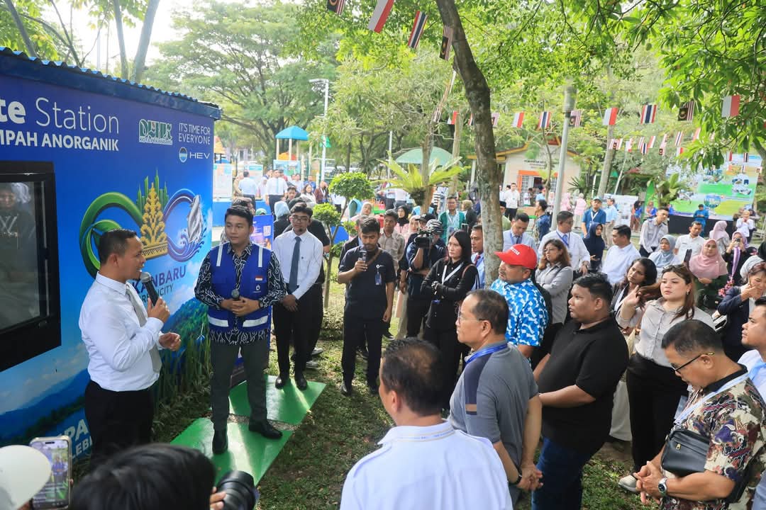 Dibangun Tanpa APBD, Waste Station di Pekanbaru Jadi Rujukan Delegasi IMT-GT 