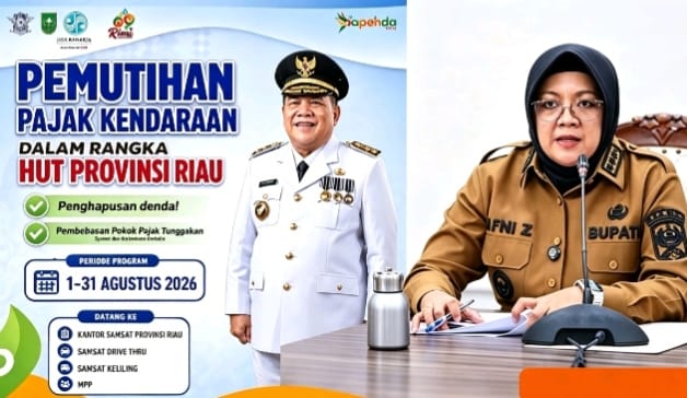 Bupati Afni Ajak Warga Siak Manfaatkan Pemutihan Pajak Kendaraan Bermotor