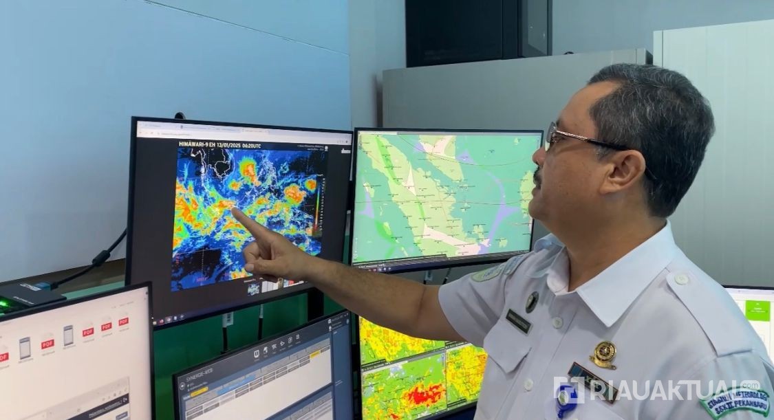 Cuaca Riau Hari Ini Didominasi Cerah Berawan, Hujan Ringan Berpeluang Turun di Sejumlah Wilayah