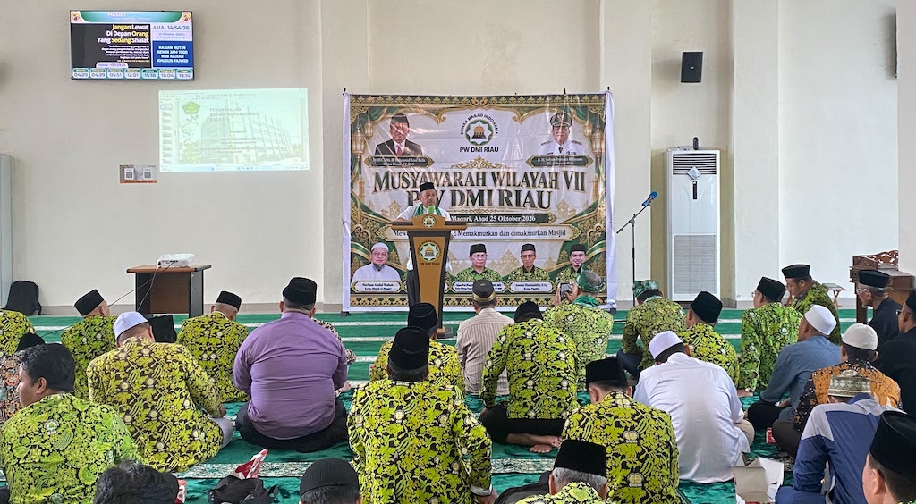 DMI Riau Siapkan Sekretariat Baru, Dorong Kemandirian Masjid