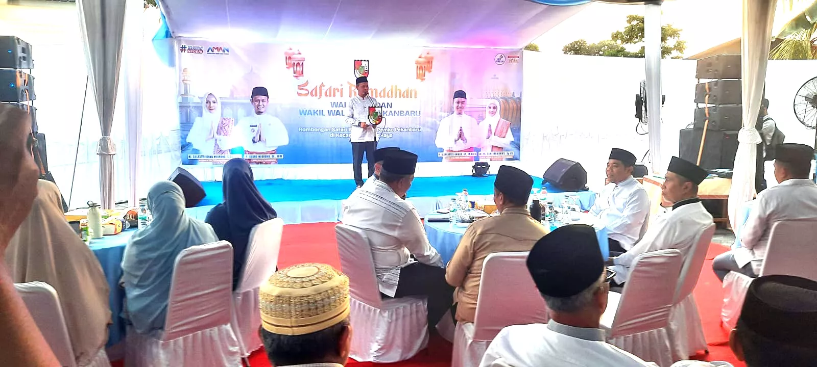 Safari Ramadan di Bukit Raya, Wako Agung Serap Berbagai Aspirasi Warga 