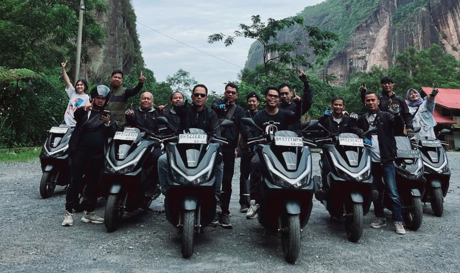 Jurnalis dan Vlogger Jajal Ketangguhan Honda PCX 160 hingga Stylo 160 di Jalur Riau-Sumbar
