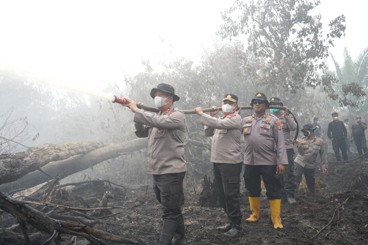 Hotspot Riau Turun Jadi 69 Titik, Karhutla Berpeluang Makin Terkendali