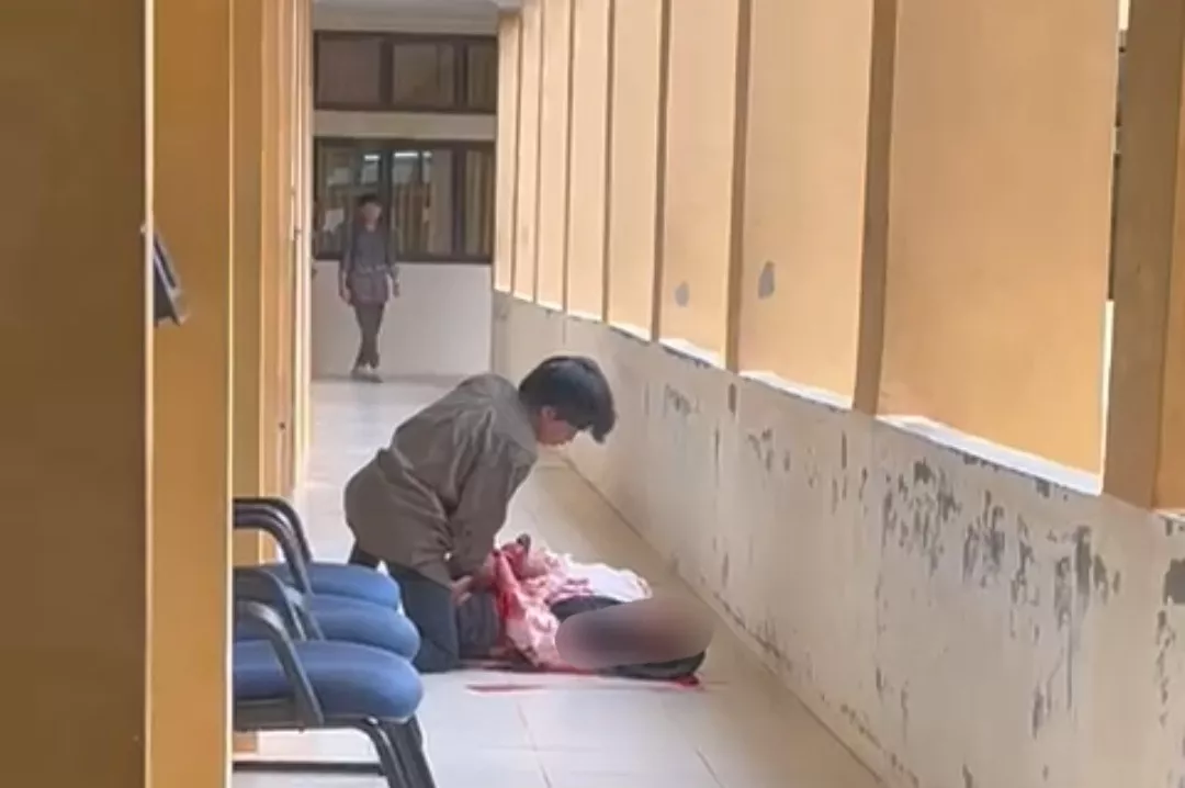 Mahasiswi UIN Suska Riau Dibacok di Kampus