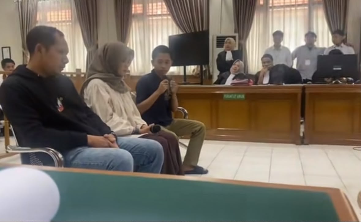 Dipertemukan dengan Fara di Persidangan, Raihan Mengaku Salah dan Minta Maaf