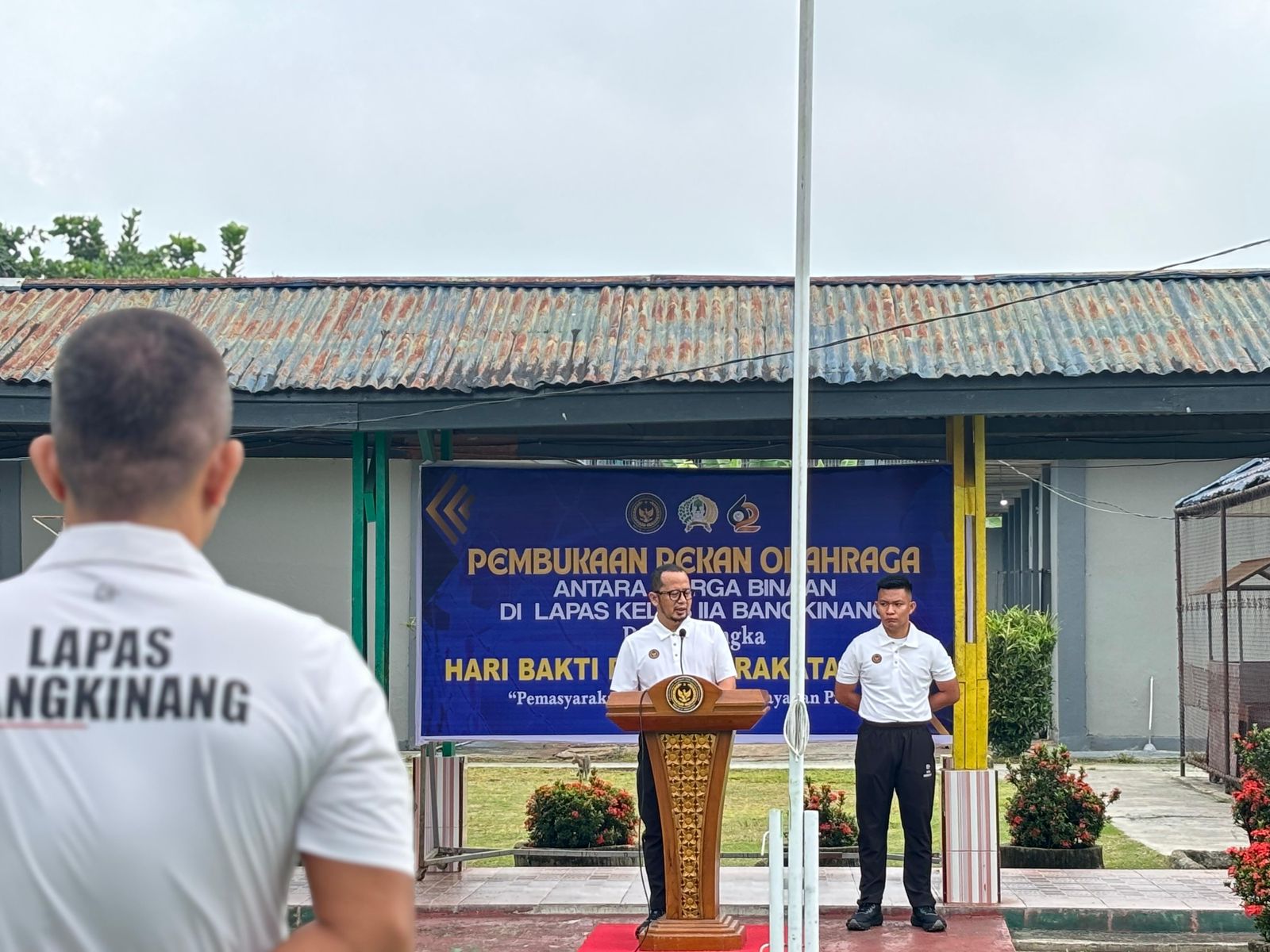 HBP ke-62, Lapas Bangkinang Gelar Pekan Olahraga Narapidana