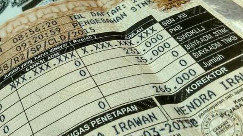 Dampak Penghapusan Denda, Realisasi PKB Agustus Sentuh Rp123 Miliar