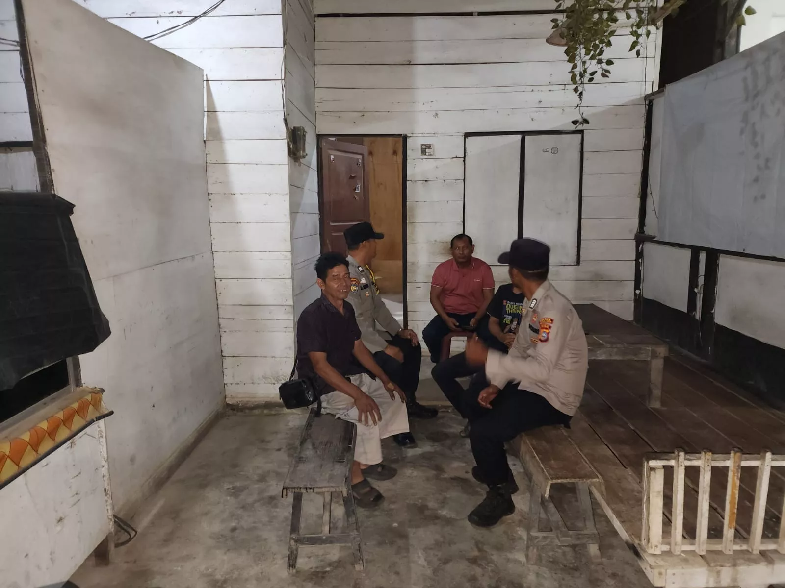 Jaga Situasi Kondusif, Polsek Bangko Pusako Sosialisasikan PAM Swakarsa