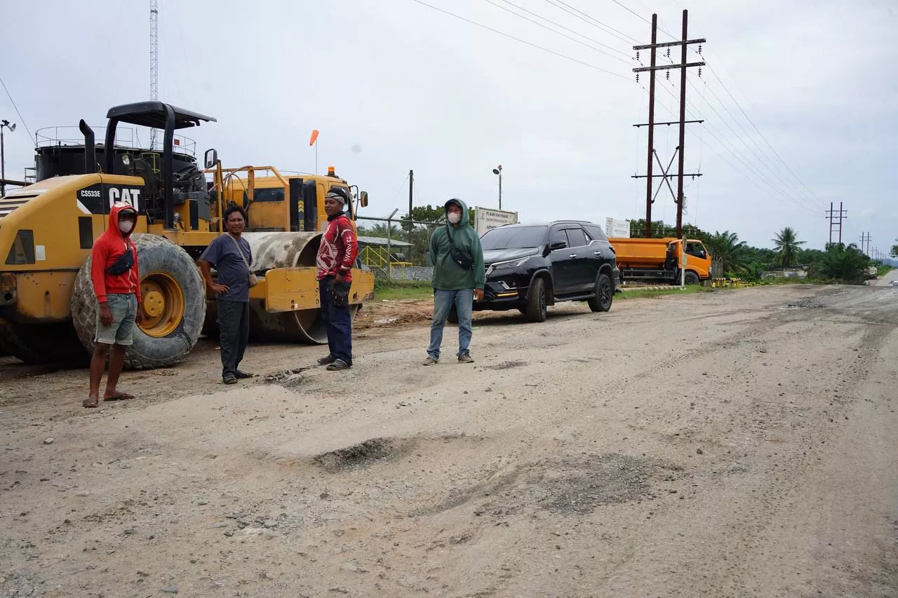 Perbaikan Jalan Ruas Tapung - Talang Danto Ditargetkan Rampung Jelang Idulfitri