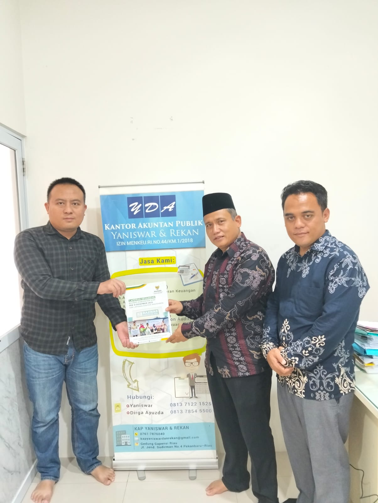 Transparansi Terjaga, Baznas Siak Ukir Opini Wajar 11 Tahun Berturut-turut