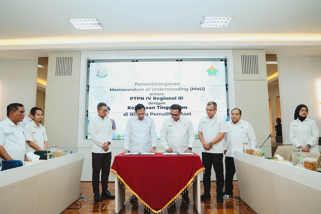 PTPN IV Regional III dan Kejati Riau Perkuat Sinergi Pemulihan Aset untuk Dukung Asta Cita Presiden