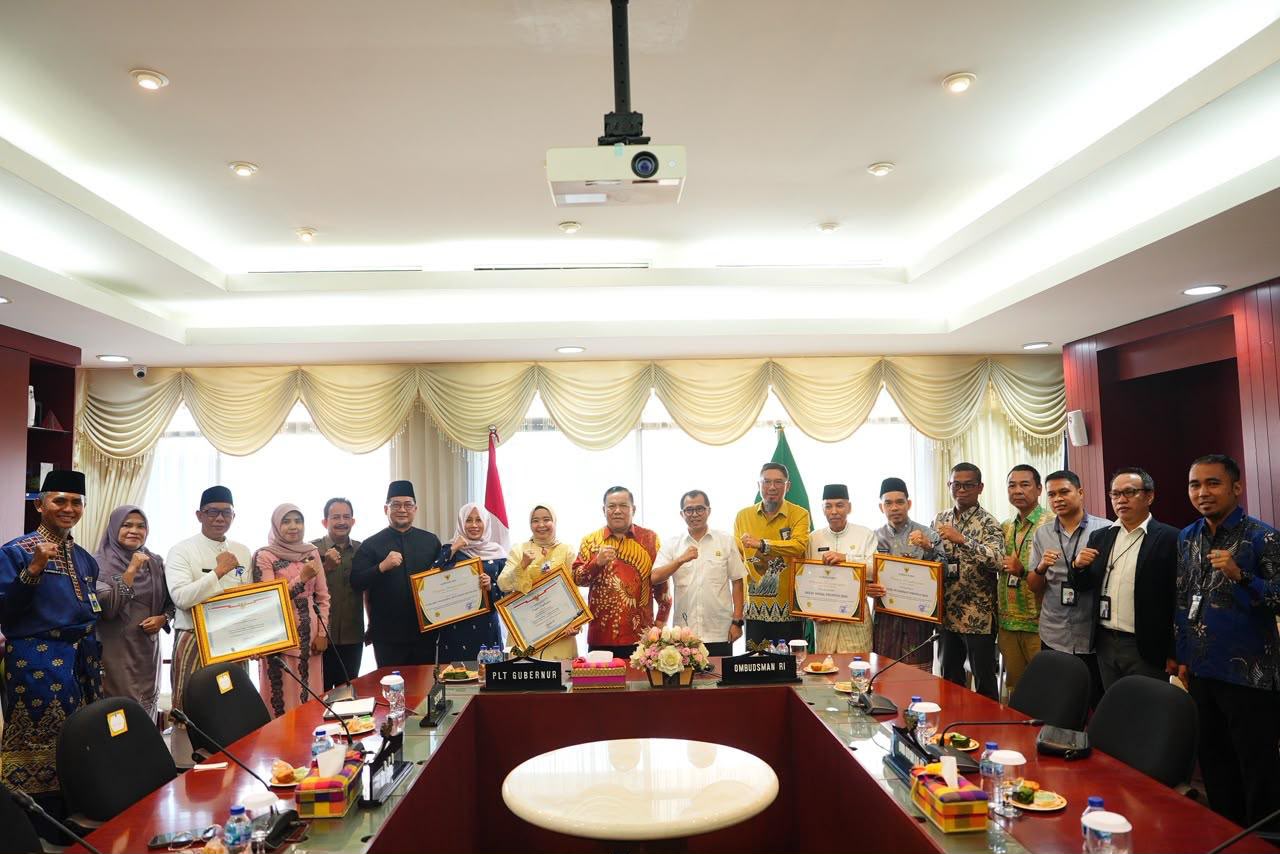 Pemprov Riau Matangkan Pelayanan Publik Hadapi Penilaian Ombudsman RI 2026