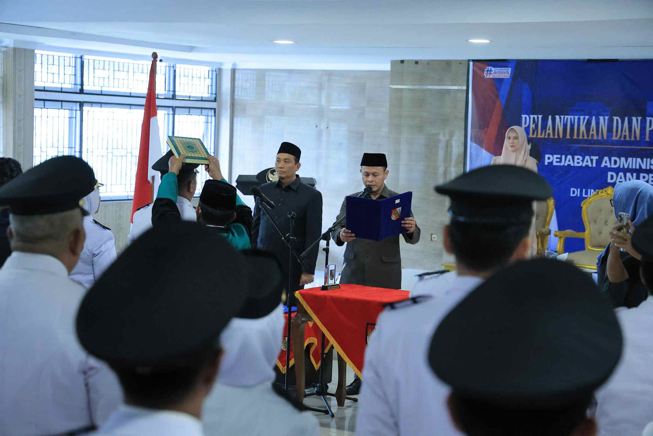 Lantik Kepala UPT Perparkiran Defenitif, Wako Agung Dorong Pembenahan Parkir Tepi Jalan Umum 