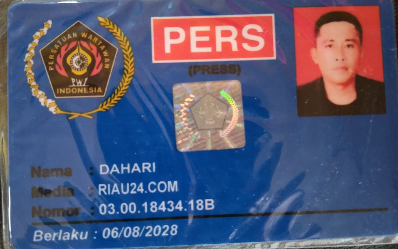 Akui Gunakan Ijazah Palsu, Dahari Kembalikan KTA ke PWI Bengkalis