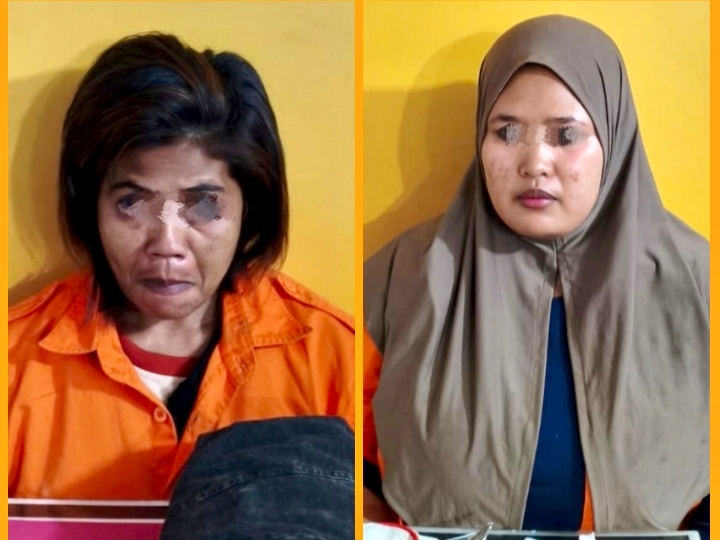 Dua Wanita Diduga Pengedar Sabu Ditangkap di Inhu, Polisi Sita 6,55 Gram Narkotika