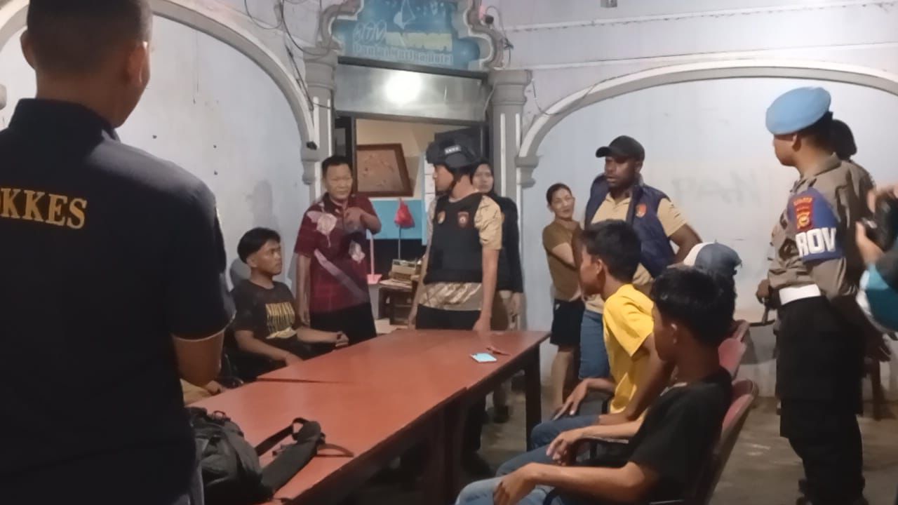 Polres Bengkalis Razia THM, Satu Wanita Positif Narkoba