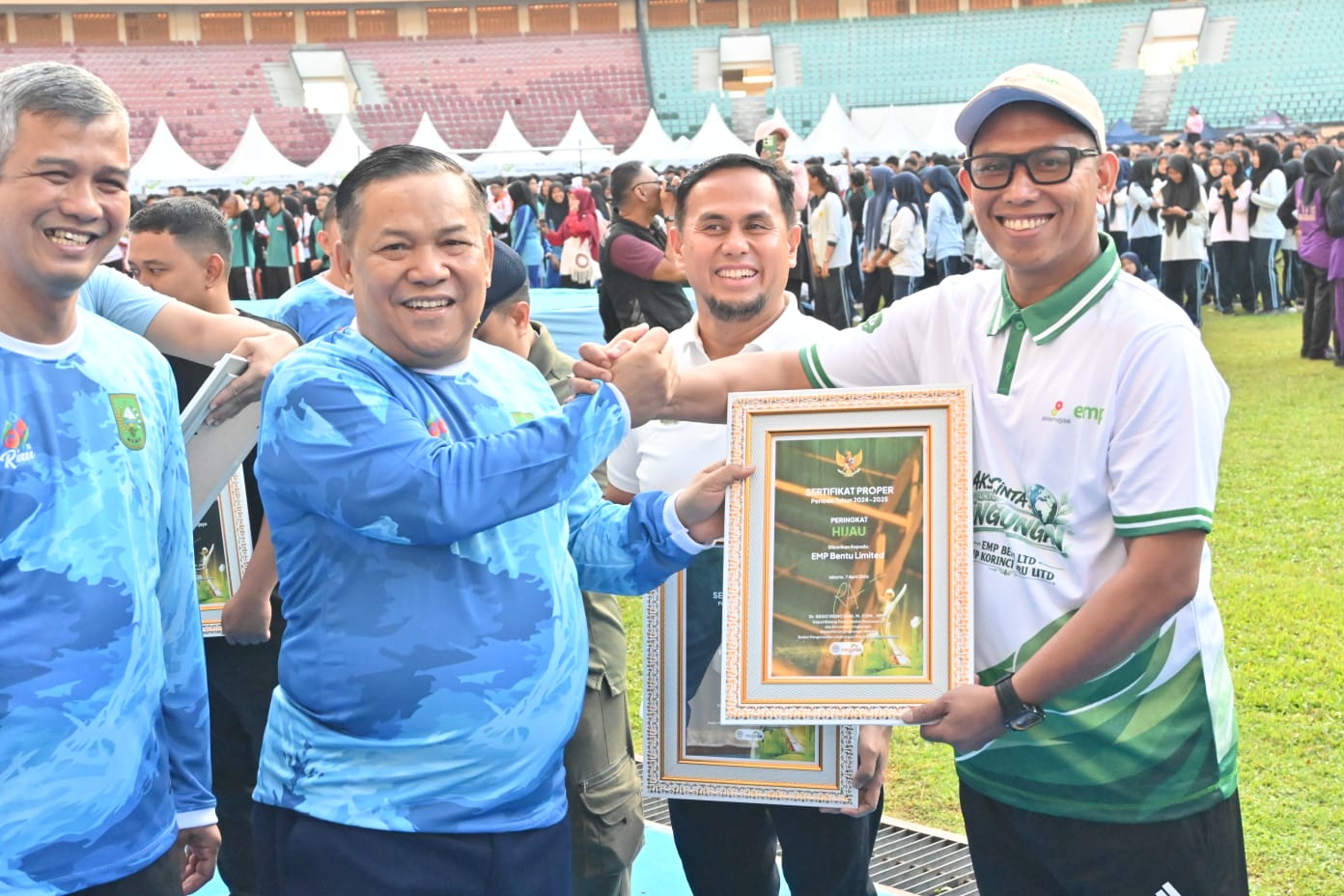 EMP Group Borong 5 Penghargaan PROPER 2024-2025, Dua Raih Predikat Hijau di Riau