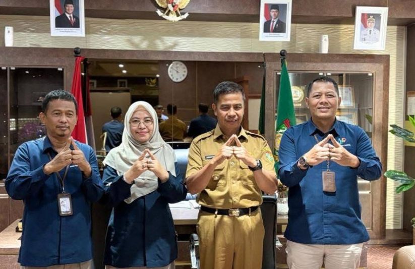 Bupati Kampar Terima Silaturahmi Kepala BPS Kampar yang Baru