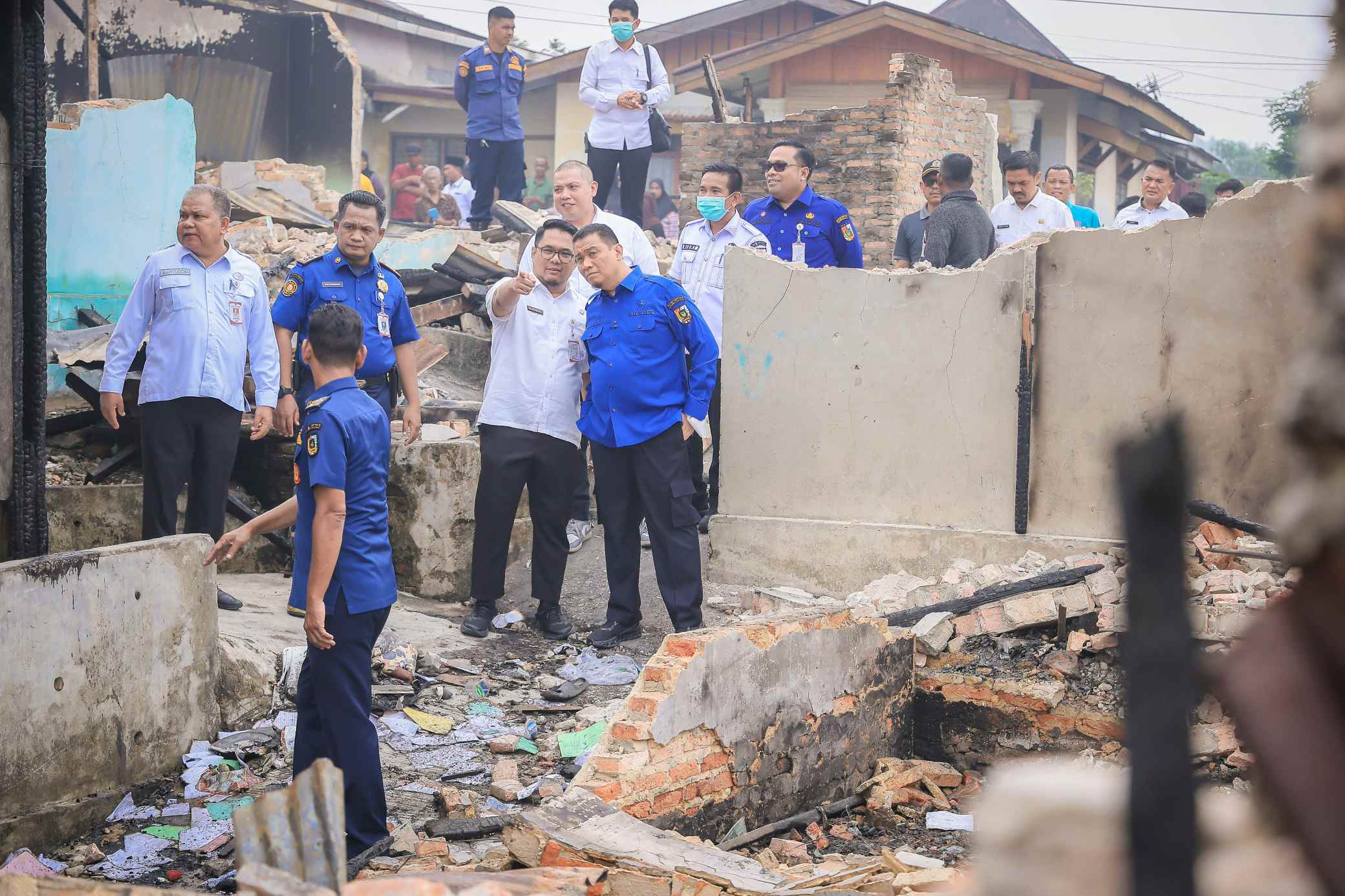7 KK Korban Kebakaran Rumah di Rumbai Dapat Bantuan Pemko Pekanbaru, Pendidikan Anak Ikut Dijamin