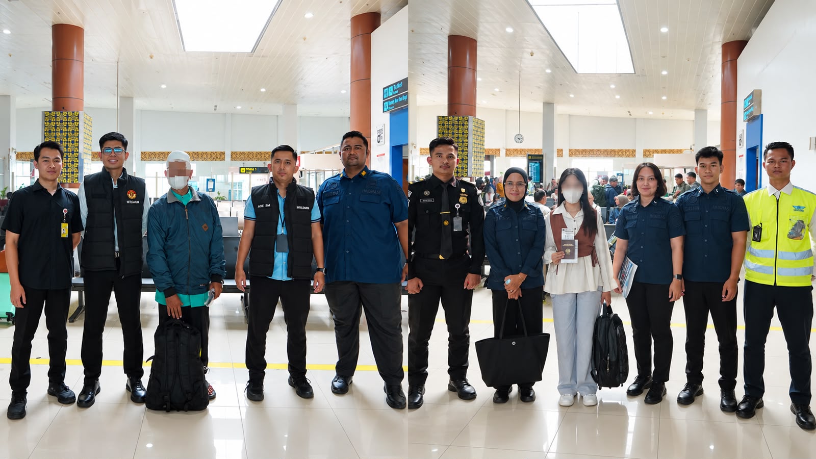 Langgar Aturan, Imigrasi Deportasi Dua Warga Negara Malaysia dari Pekanbaru
