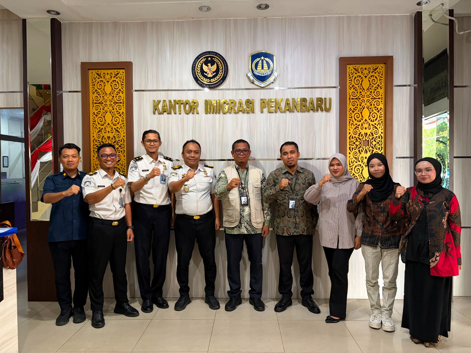Ombudsman Nilai Pelayanan Imigrasi Pekanbaru