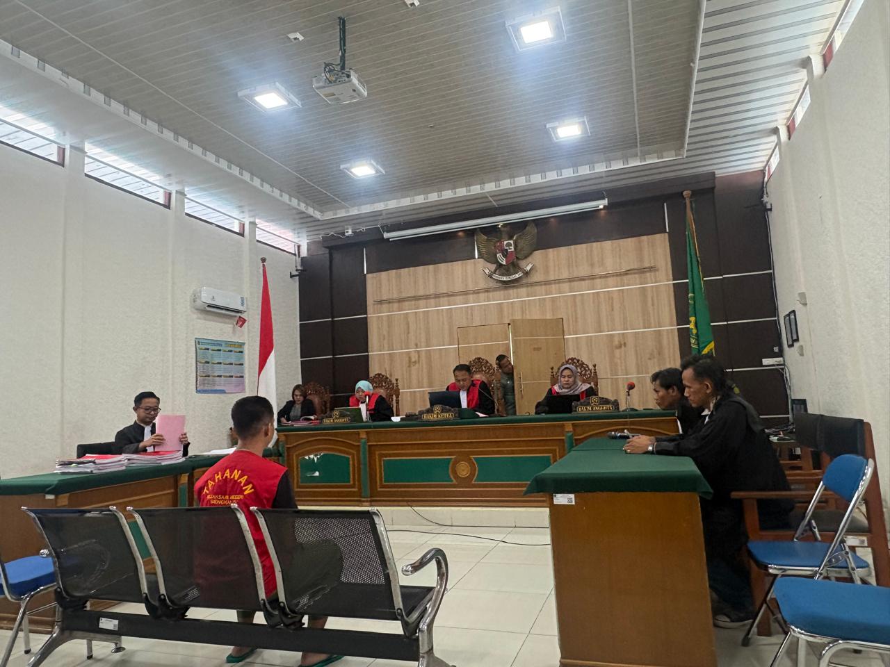 Didakwa Pasal 262 KUHP, Kasus Pengeroyokan di Bengkalis Hanya Hadirkan 1 Terdakwa