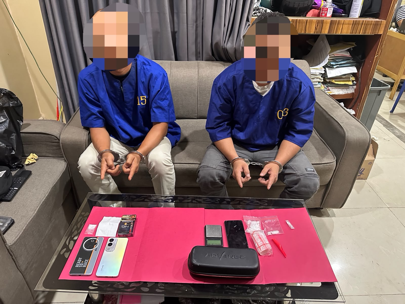 Dua Pria di Dumai Ditangkap, Polisi Sita 21,56 Gram Sabu dan Timbangan Digital